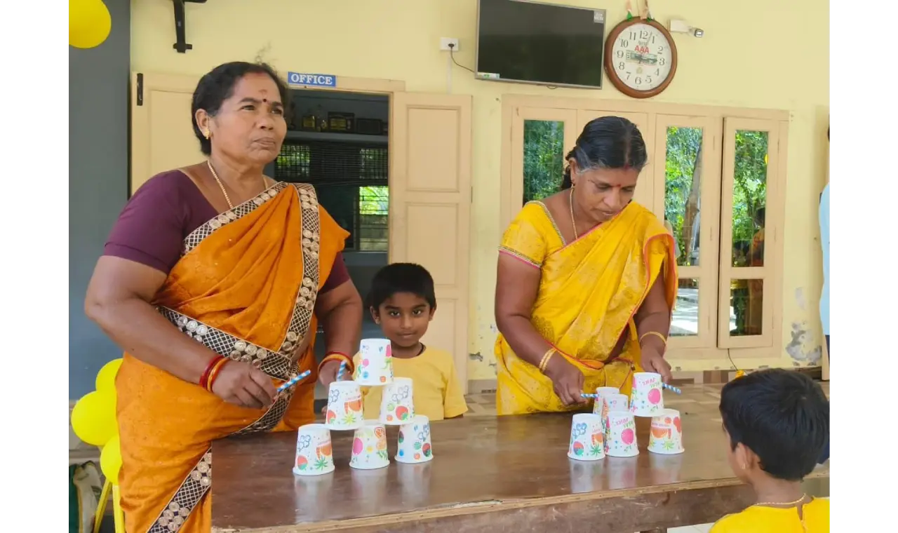 Yellow and Grand Parents Day 2